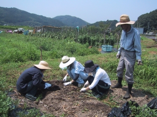 フランドン農学校の尾崎さん